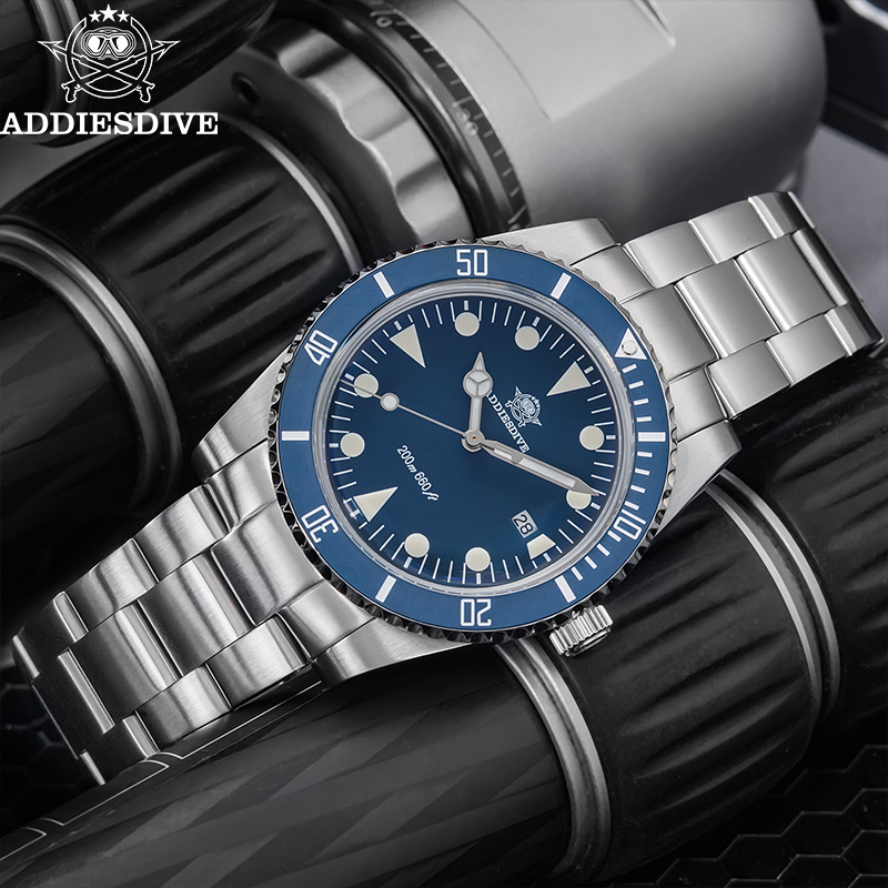 Rolex Watch Submariner - ADDIESDIVE Men's Diving Watch Stainless Steel