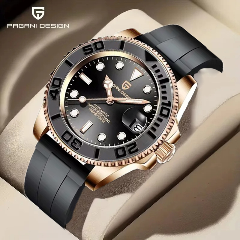 Rolex Watch Submariner - PAGANI DESIGN V3 40MM Men Mechanical