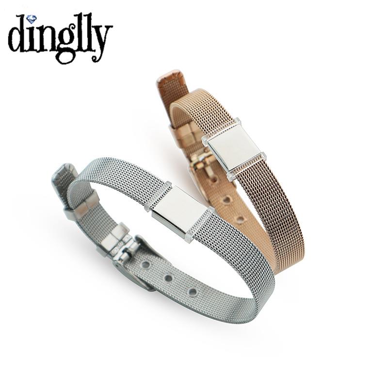 Mesh Strap Metal - DINGLLY 10Mm Cao Cấp Lưới Bằng