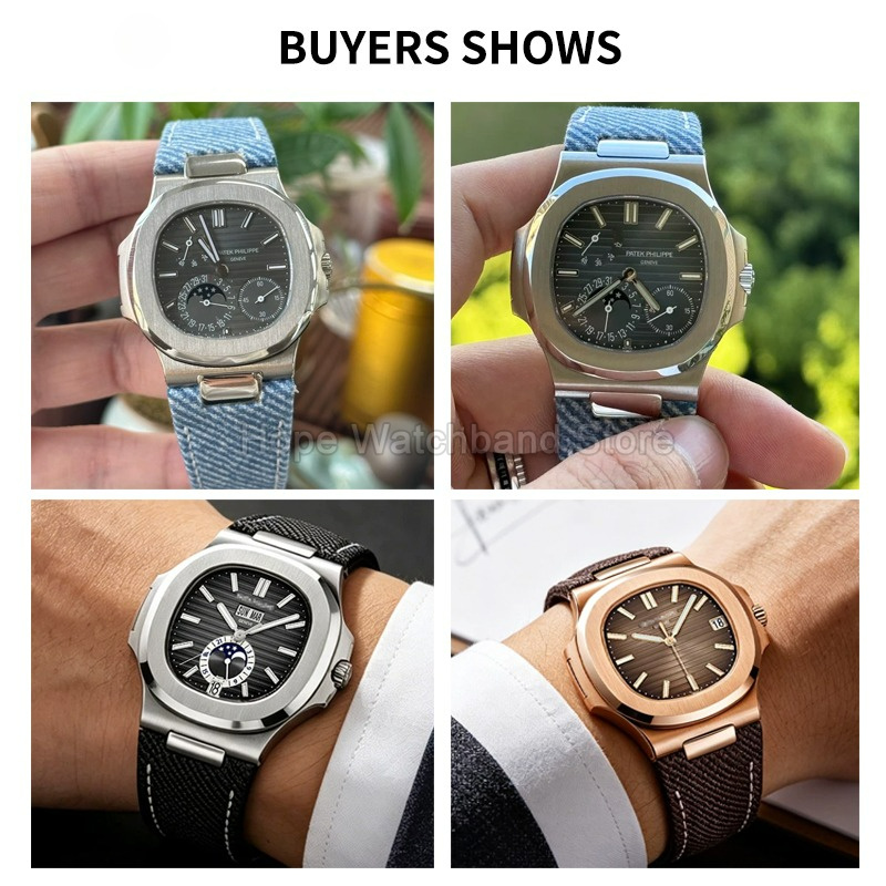 High Quality Nylon Canvas Watc - đánh giá và giá Patek Philippe Watch Nautilus