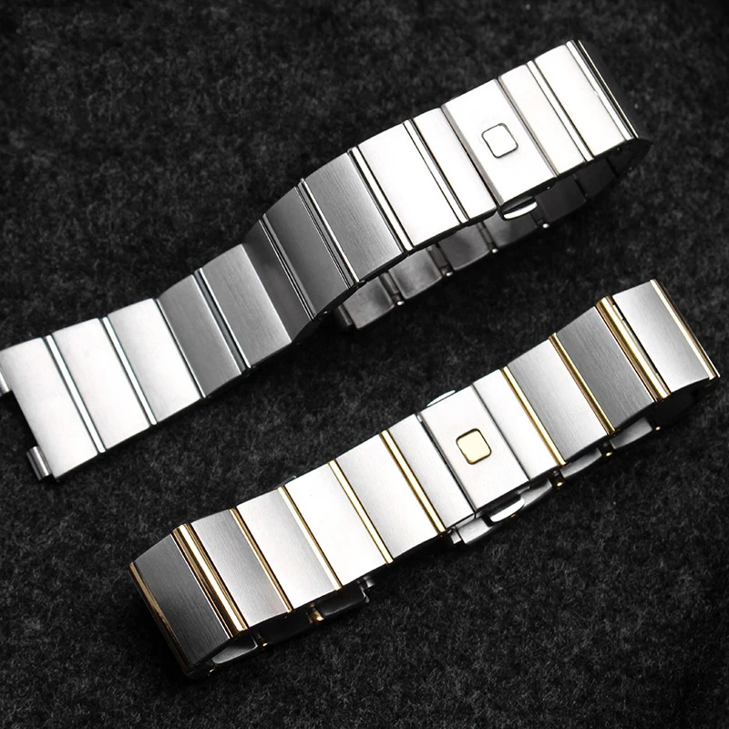 Dây đeo đồng hồ bằng thép khôn - đánh giá và giá Omega Watch Constellation