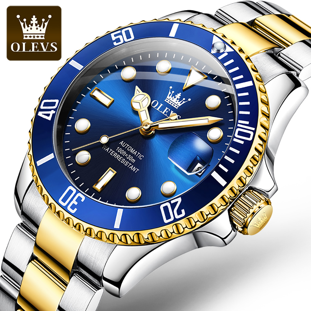 OLEVS 6650 Men Watch Classic O - đánh giá và giá Rolex Watch Submariner