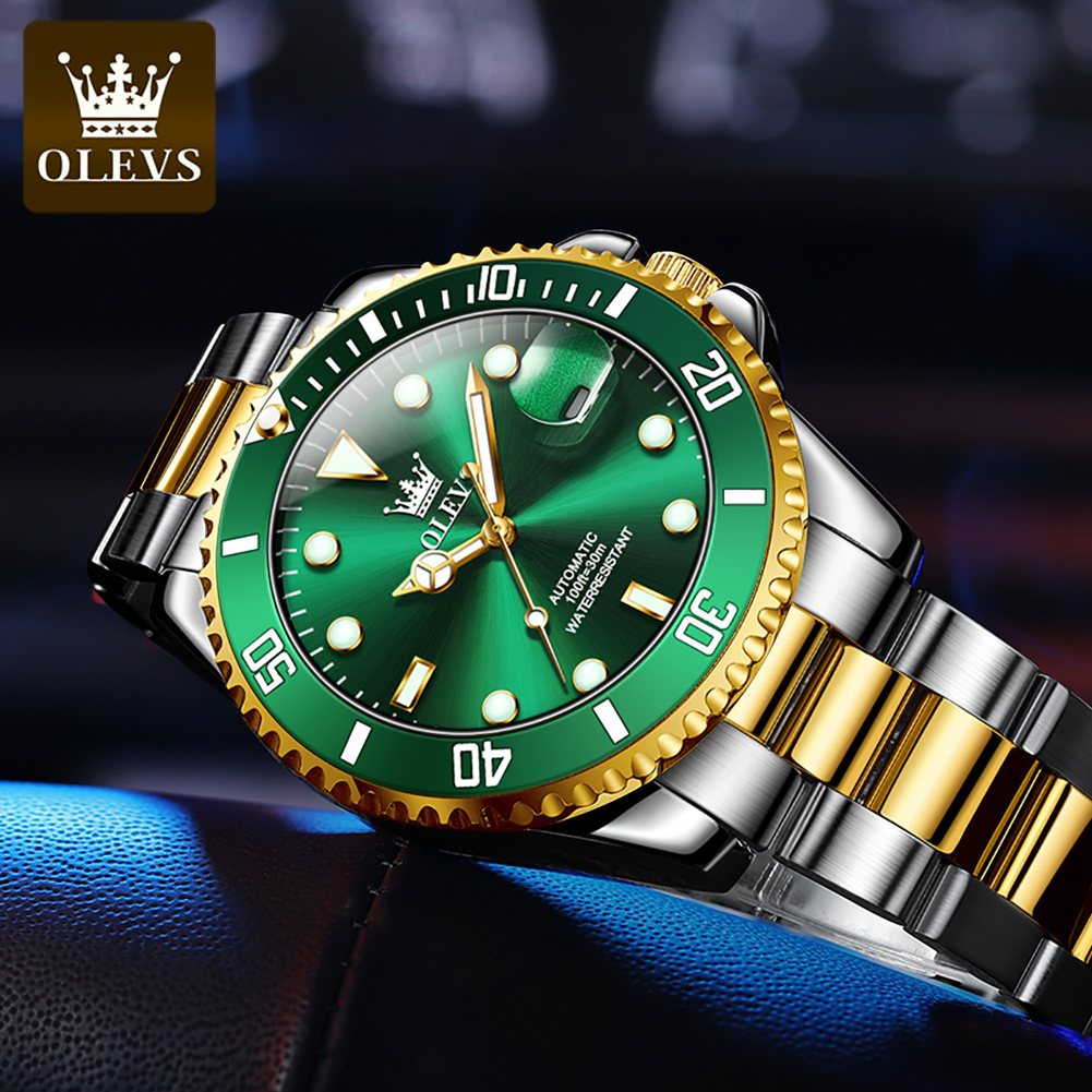 OLEVS 6650 Men Watch Classic O - đánh giá và giá Rolex Watch Submariner