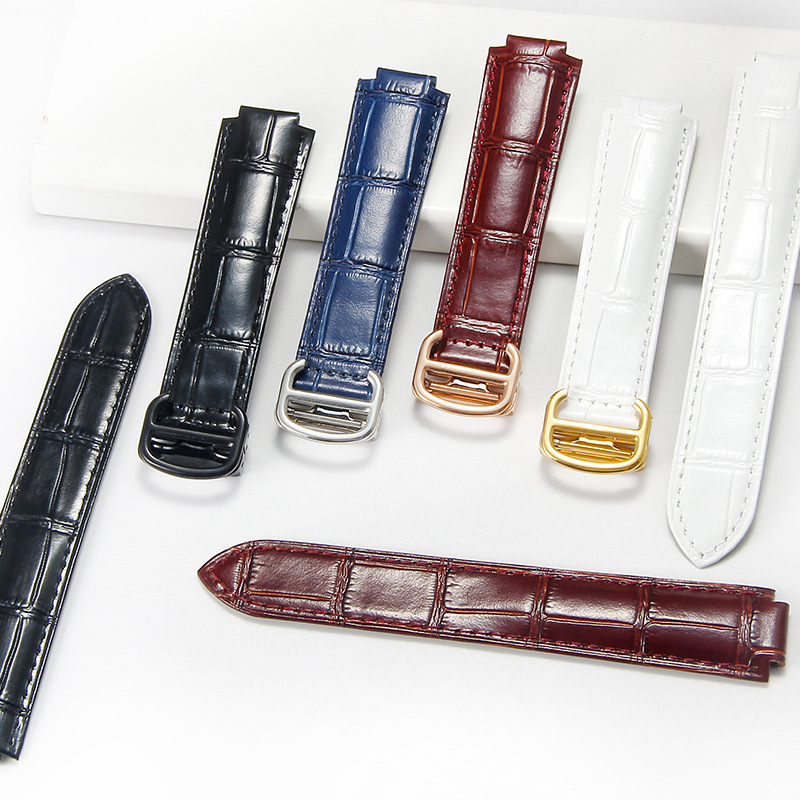 14-20mm Genuine Leather Strap  - đánh giá và giá Cartier Watch Ballon Bleu